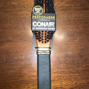 Conair Performers All-Purpose Styling Brush 100% Boar Bristles